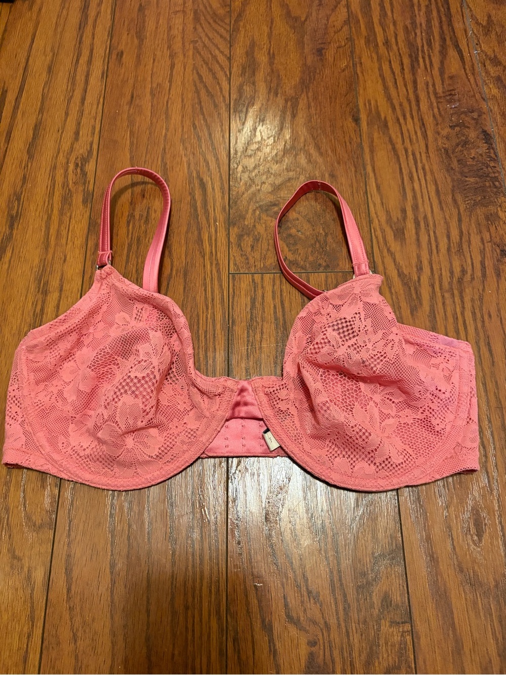 Fleur du Mal Coral Lace Underwire Bra